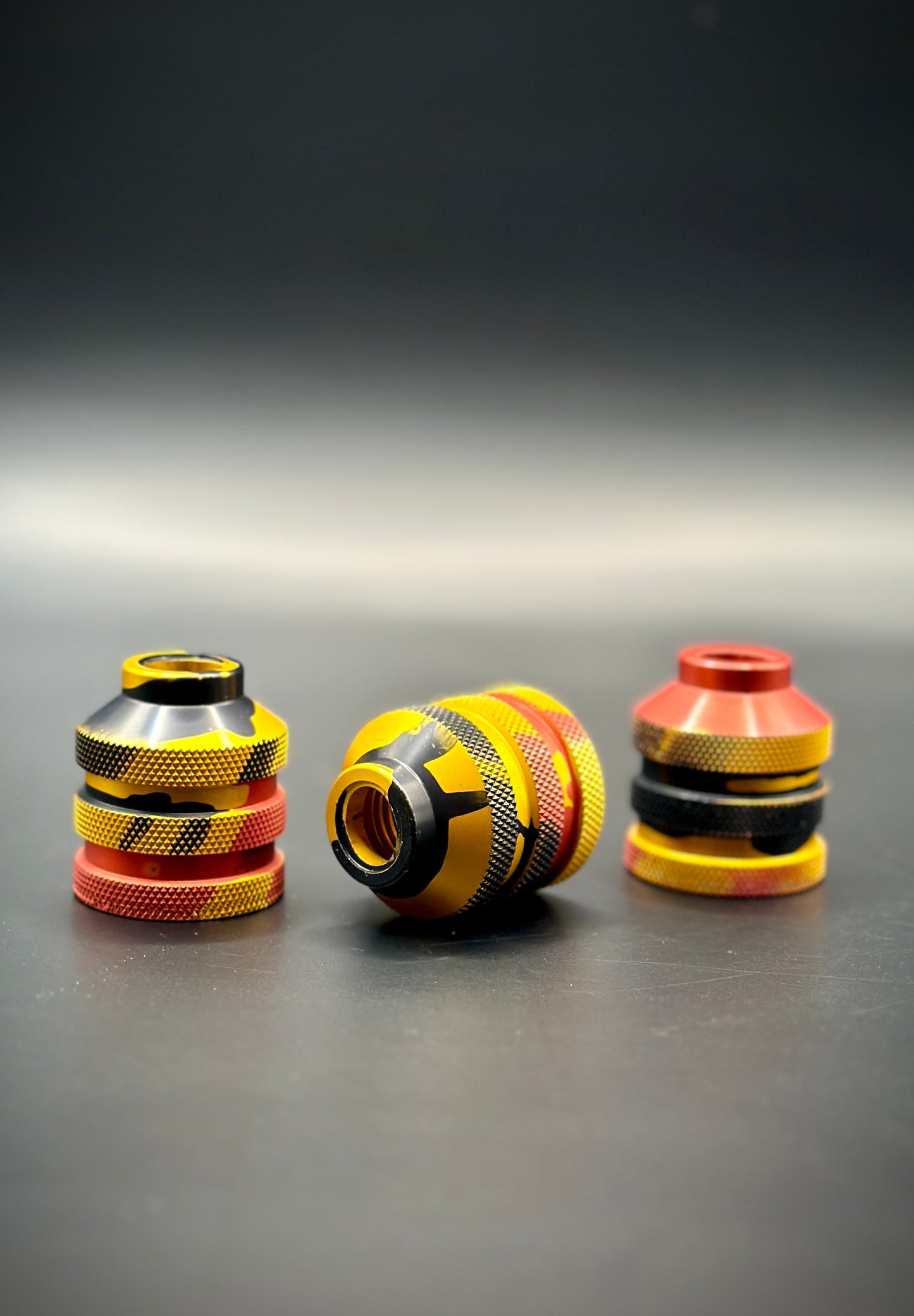 Camouflage Anodized Tattoo Grips for Sol Nova, Sol Nova Unlimited and Hawk Pen